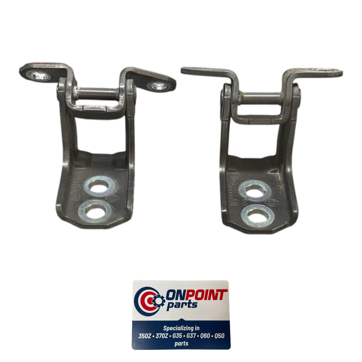 14-24 Infiniti Q50 Driver Front Door Hinges 804014Ga0A Oem G0H