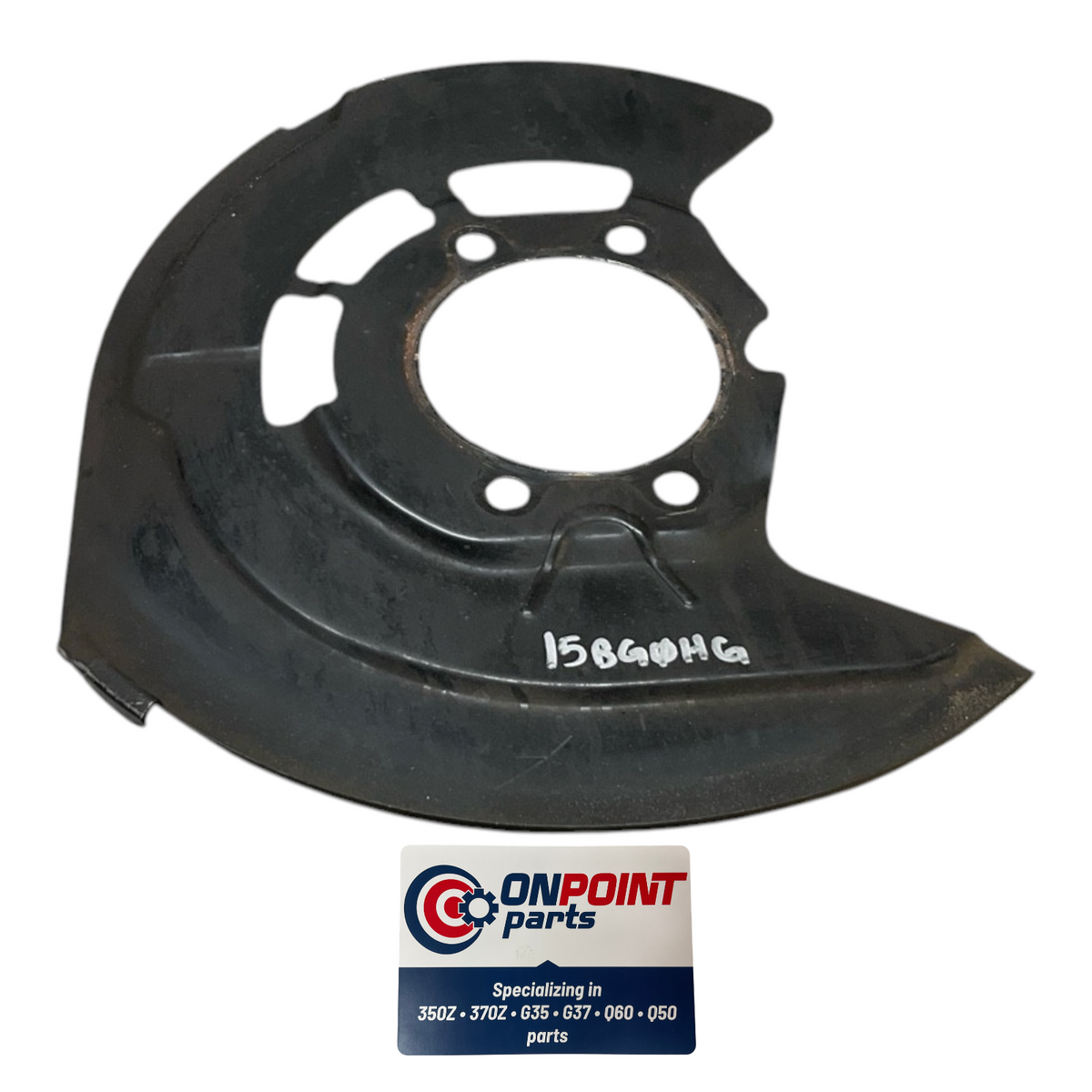 14-15 Infiniti Q50 Driver Front Brake Dust Shield 411611Ex0A Oem G0H