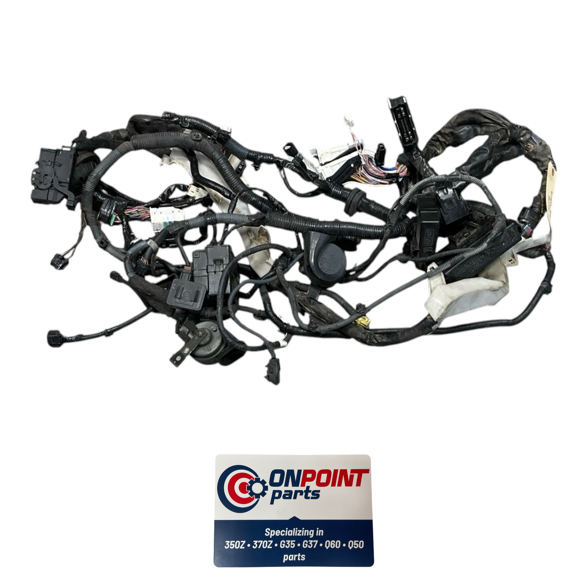 08-09 Infiniti G37 Vq37Vhr Automatic Engine Bay Wire Harness 24012Jl00A Oem Fyh