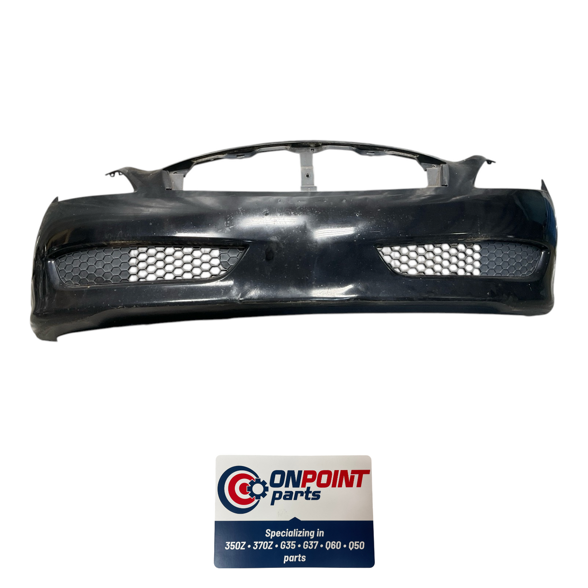 08-11 Infiniti G37 Coupe Black Front Bumper Cover 62022Jl00H Oem Fyh