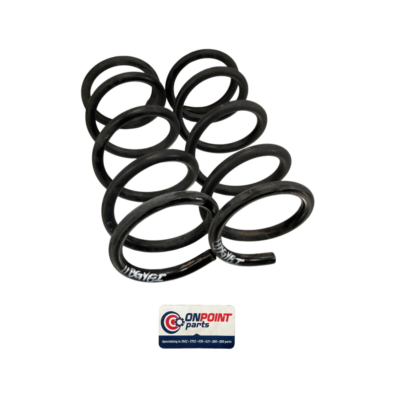 03-07 Infiniti G35 Coupe OEM Rear Coil Springs Driver LH Passenger RH 55020AM810
