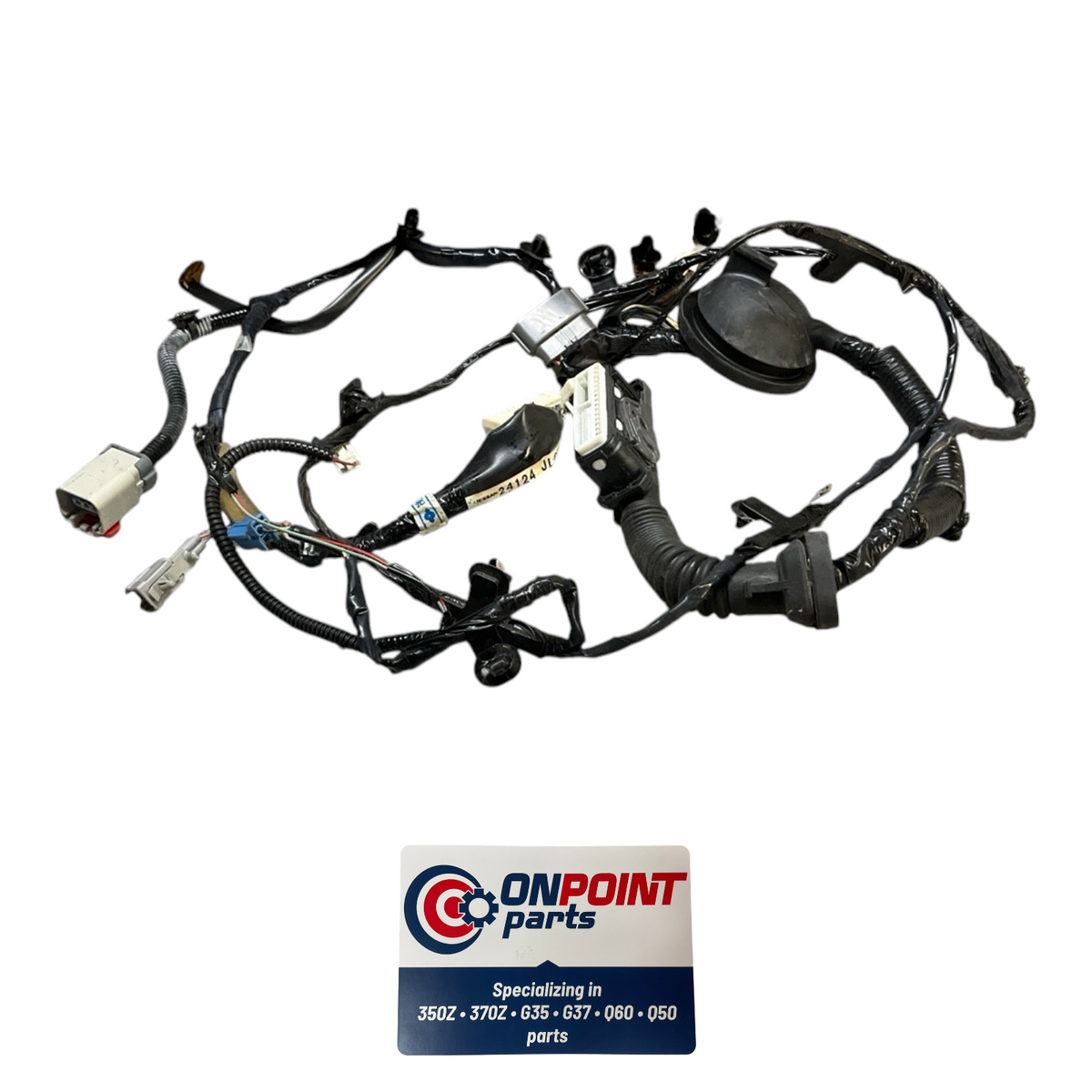 08-10 Infiniti G37 Passenger Front Door Wiring Harness 24124Jl01A Oem Fyh
