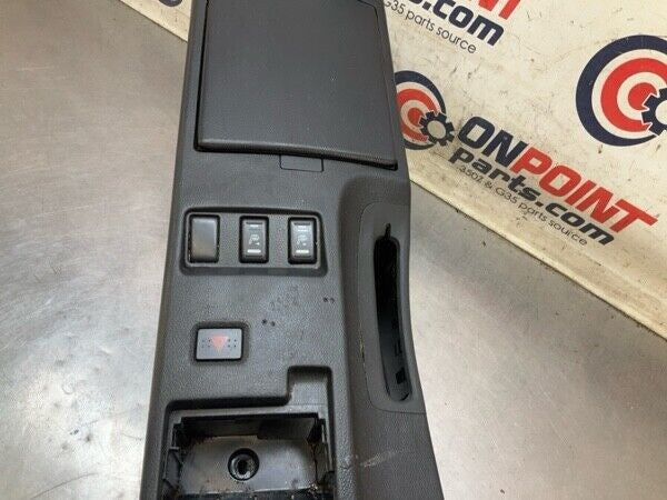 03-05 Nissan 350Z Automatic Center Console Assembly Black 96911CE80A OEM 15Bijf8