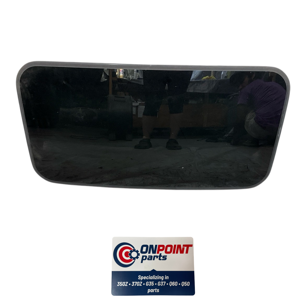 08-09 Infiniti G37 Coupe Sunroof Moonroof Glass 91210Jl02A Oem Fyh