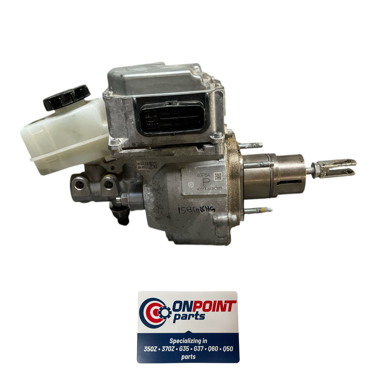 2014 Infiniti Q50 Front Brake Booster With Master Cylinder 460074Ga8D Oem G0H