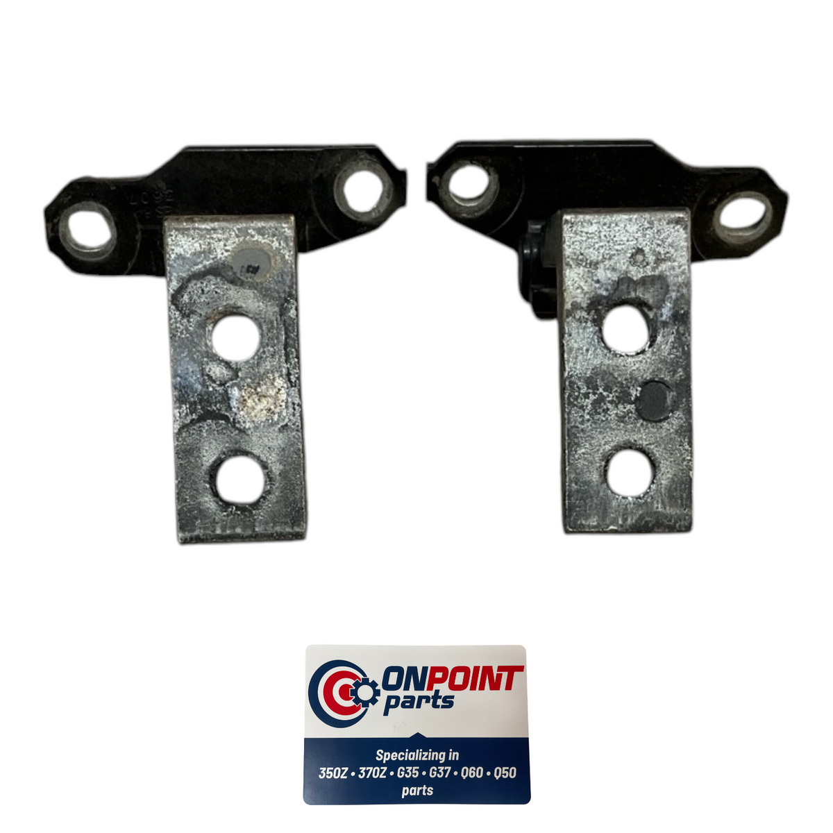 08-15 Infiniti G37 Q60 Passenger Front Door Hinges 80420Jl00A Oem Fyh