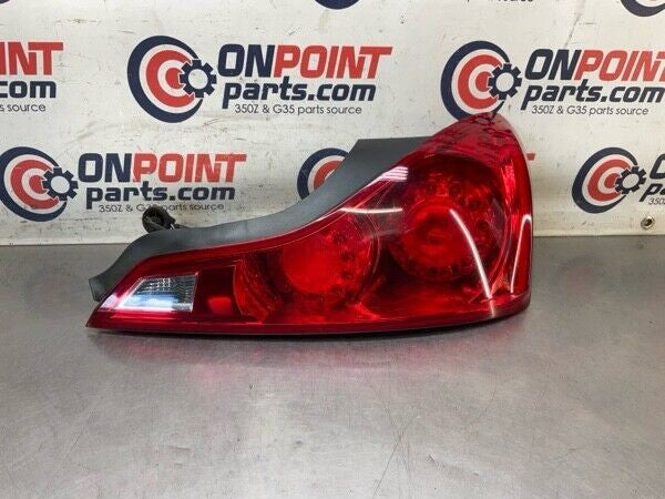 08-15 Infiniti G37 Q60 Coupe Right Tail Light Assembly 26550JL00B OEM 21Bd8F2