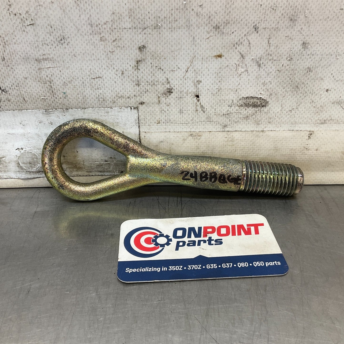 03-04 Nissan 350Z Infiniti G35 Tow Hook 51112AL500 OEM 24Bbqge