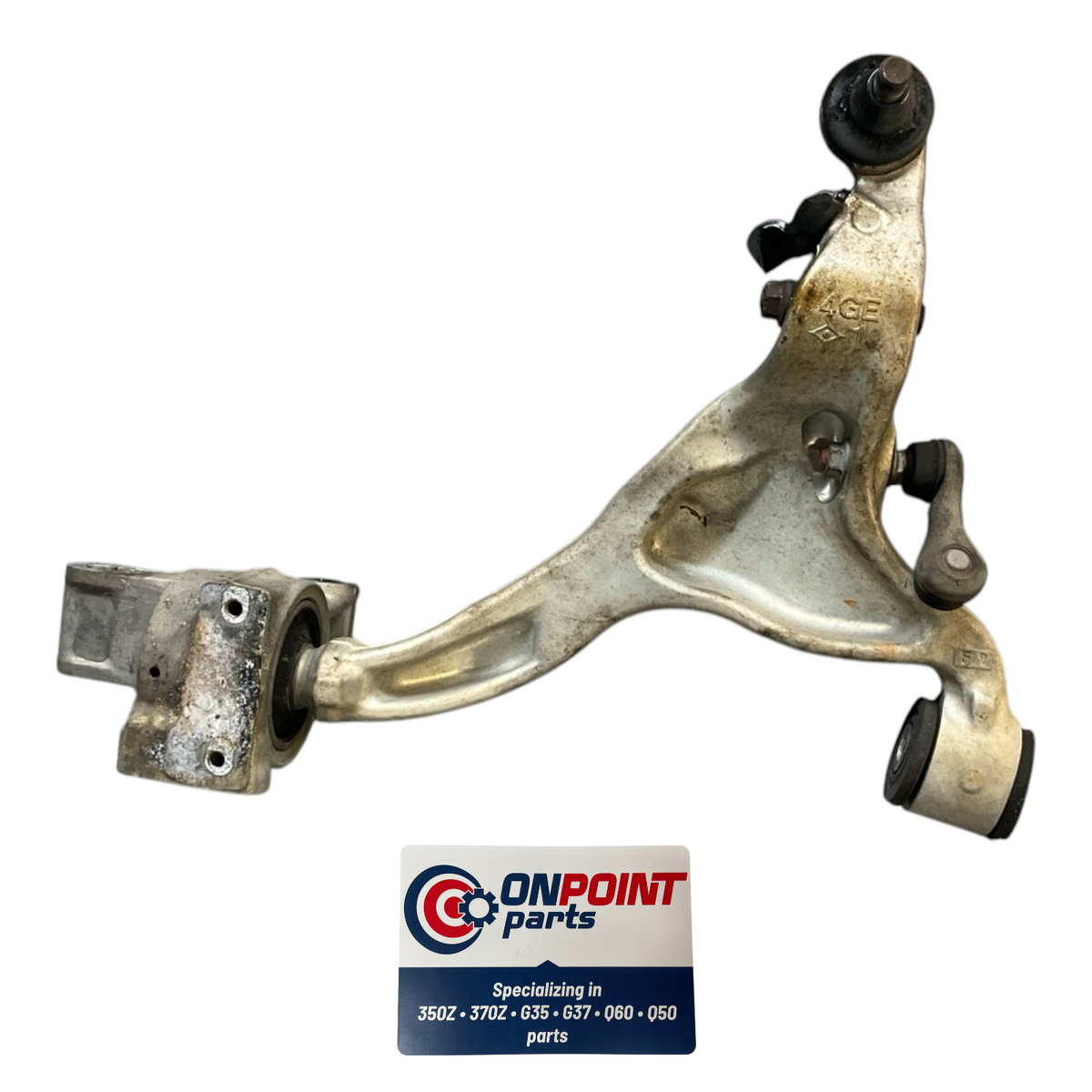 14-18 Infiniti Q50 Passenger Front Lower Control Arm Awd 545004Ge0A Oem G0H