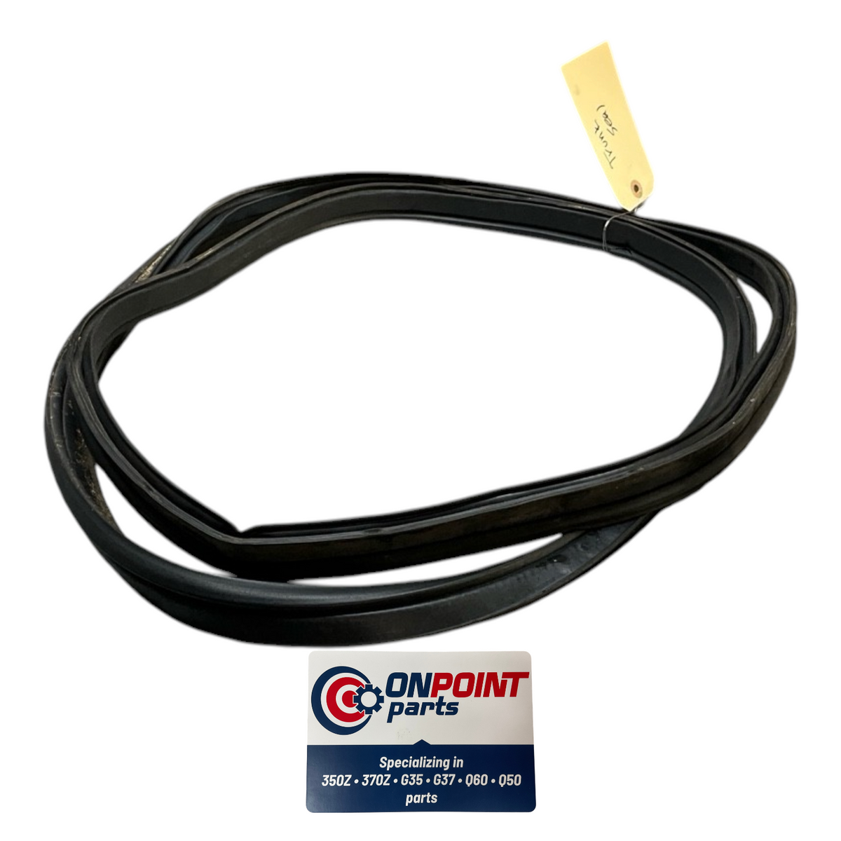 08-15 Infiniti G37 Rear Coupe Trunk Frame Weatherstrip Seal 84830Jl00A Oem Fyh