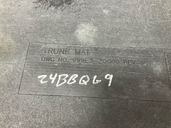 04-09 Nissan 350Z Convertible Rear Trunk Carpet Floor Mat 84902CE400 OEM 24Bbqg9