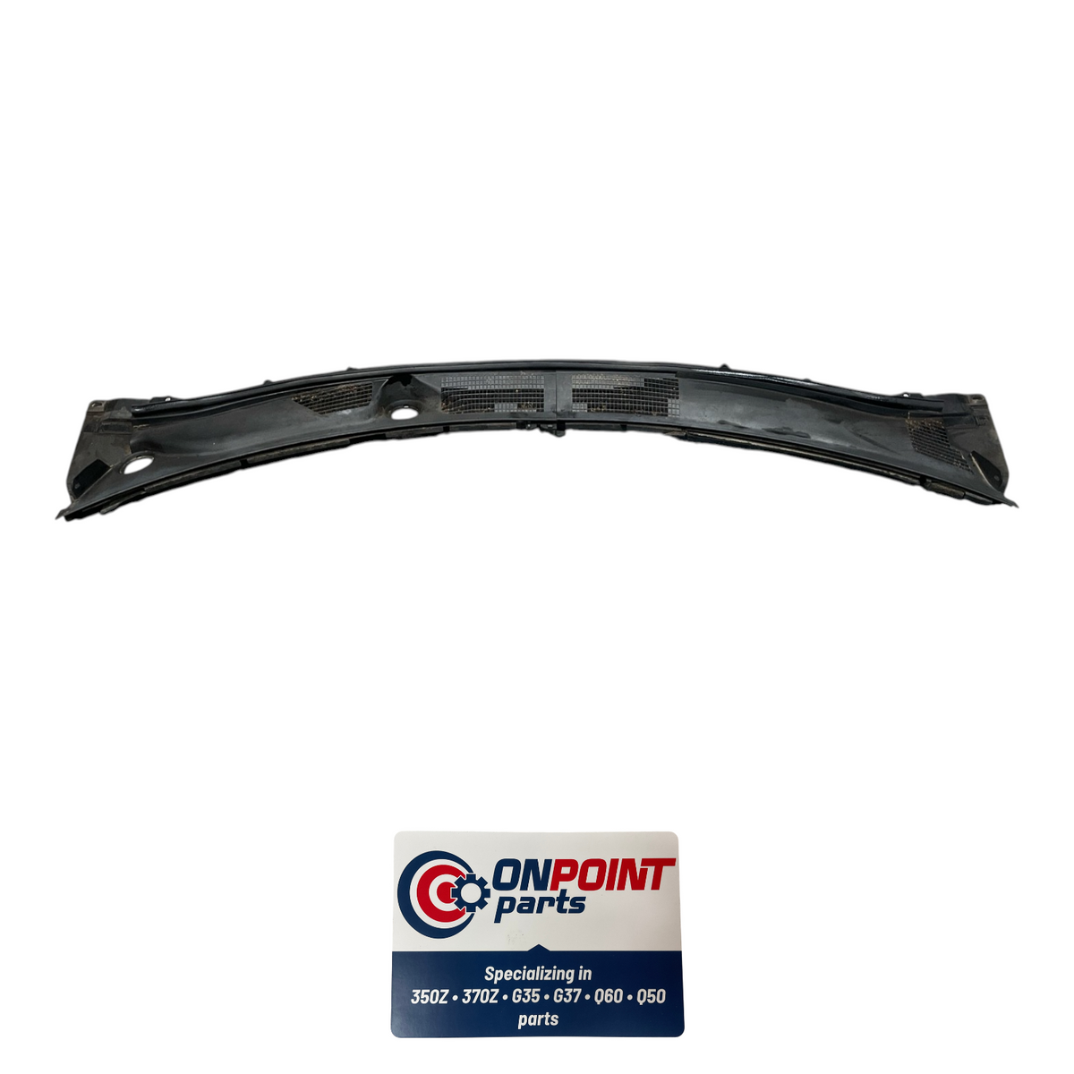 08-13 Infiniti G37 Front Windshield Cowl Wiper Cover Panel 66862Jk61A Oem Fyh