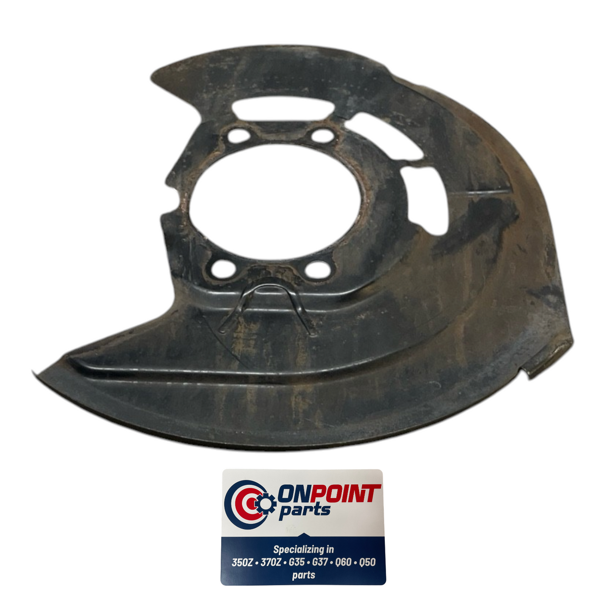 14-15 Infiniti Q50 Passenger Front Brake Dust Shield 411511Ex0A Oem G0H