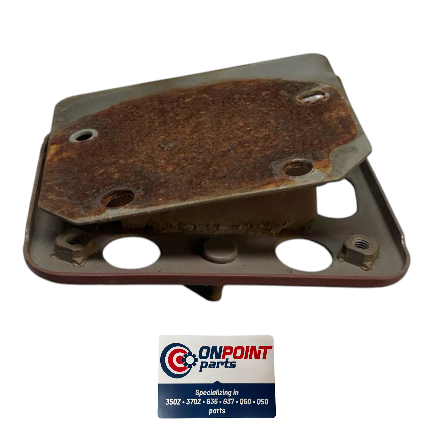 03-07 Infiniti G35 Driver Rear Bumper Crash Bar Bracket 85211Am611 Oem Edh