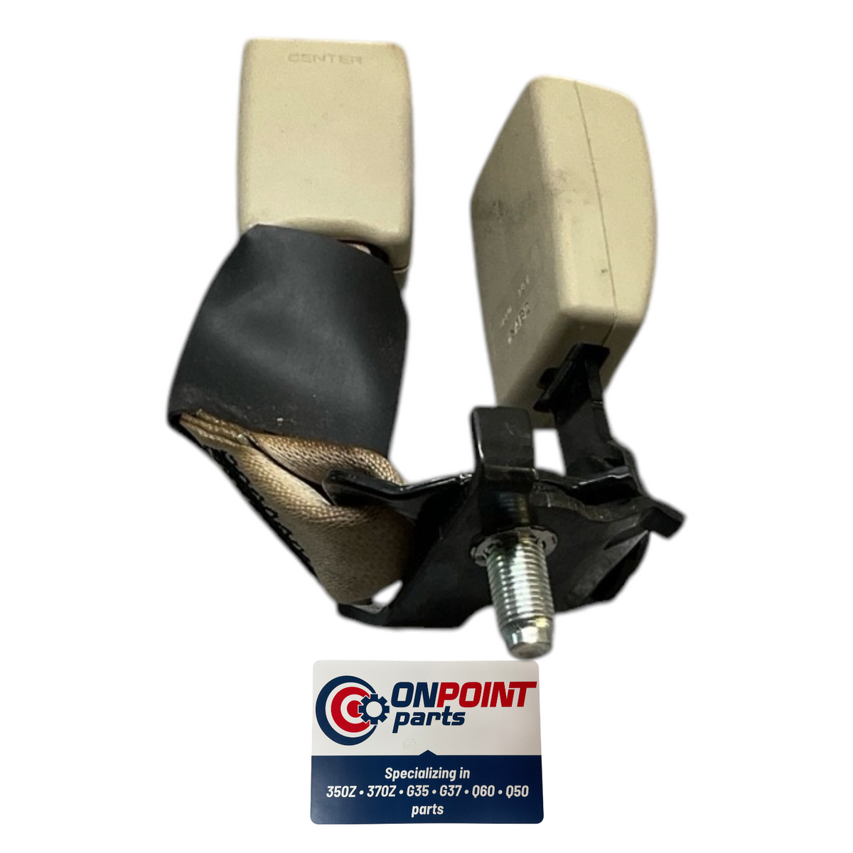 14-18 Infiniti Q50 Rear Center Seat Belt Buckle 888434Hb0B Oem G0H