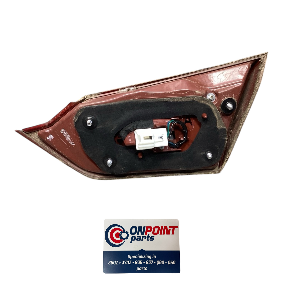 14-16 Infiniti Q50 Driver Rear Inner Tail Light 265554Hb1B Oem G0H