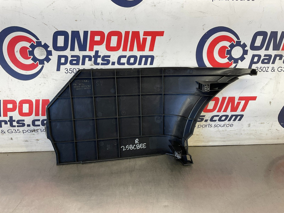03-09 Nissan 350Z Passenger Right Lower Kick Panel Trim 66900CD00D OEM 25BCBEE