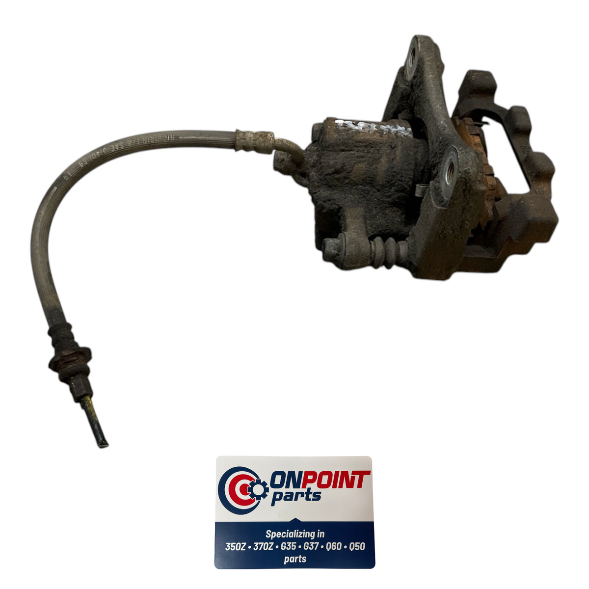 08-15 Infiniti G37 Q60 Driver Rear Brake Caliper 44011Jk00A Oem Fyh
