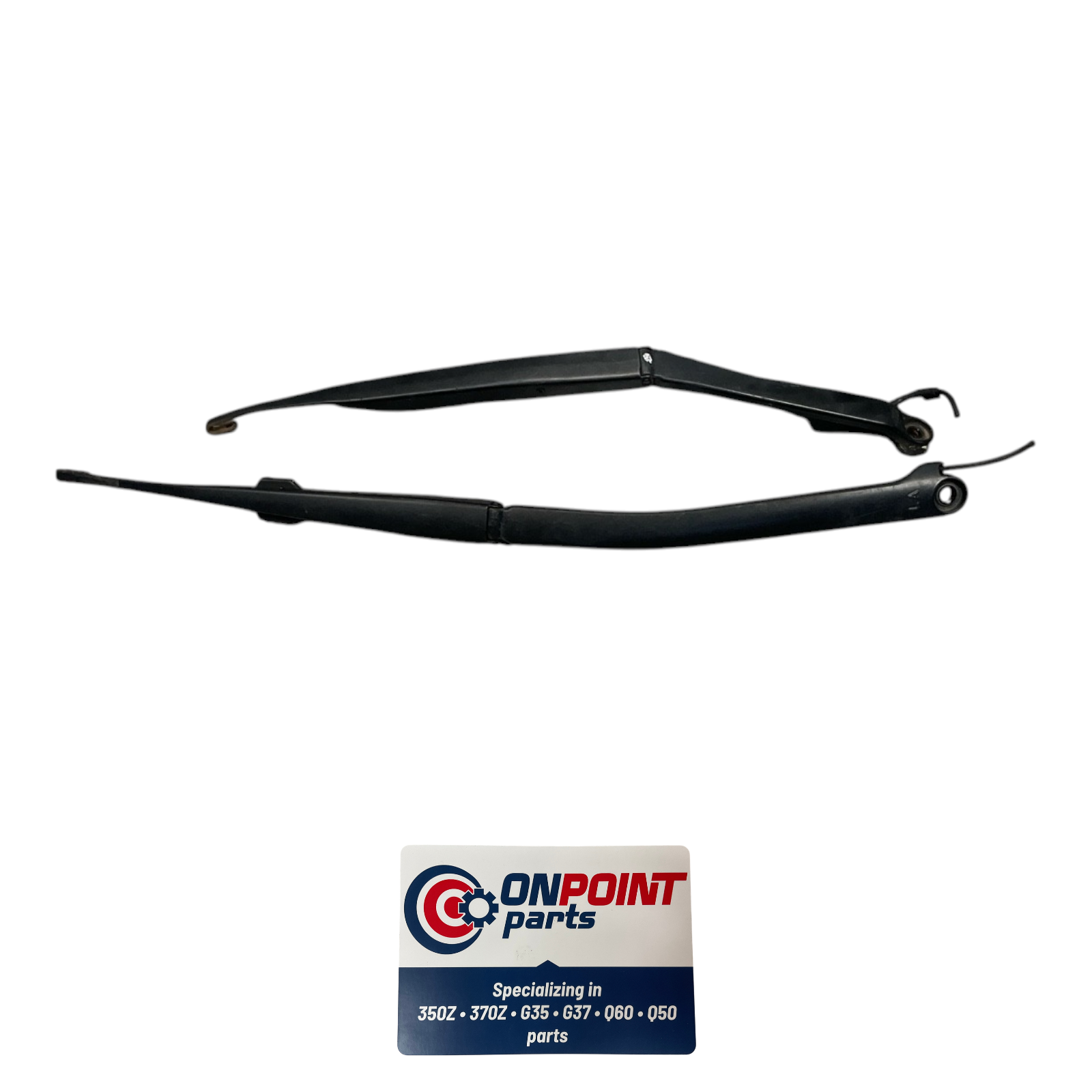 03-07 Infiniti G35 Front Windshield Wiper Arms 28881AM605 OEM Edh