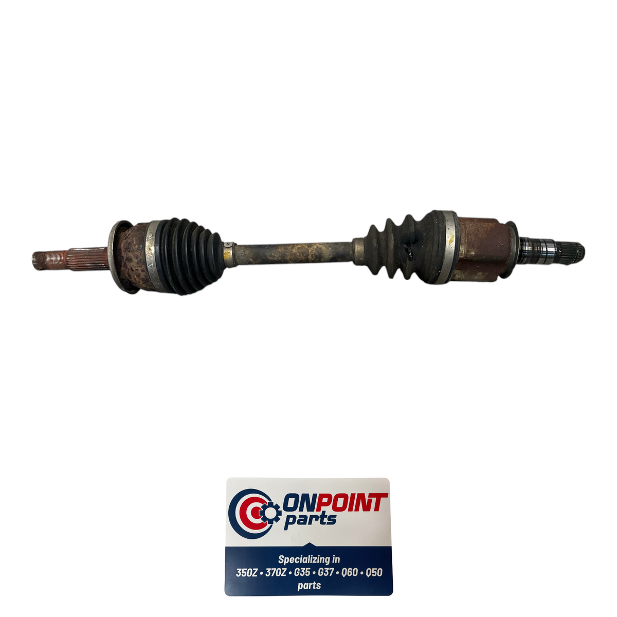 14-17 Infiniti Q50 Passenger Front Cv Axle 391004Gb0A Oem G0H