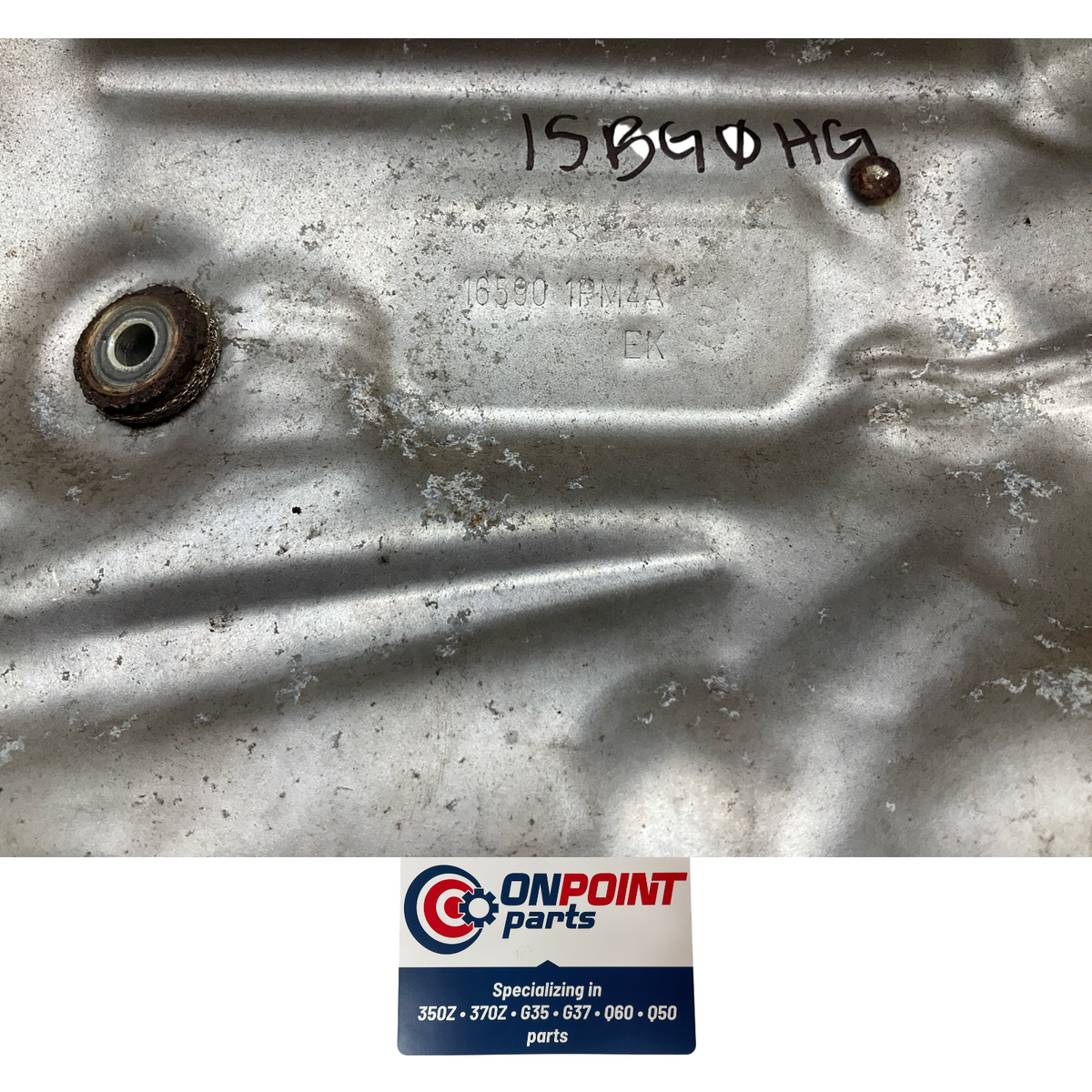 14-16 Infiniti Q50 Driver Front Exhaust Manifold Heat Shield 165901Pm4A Oem G0H
