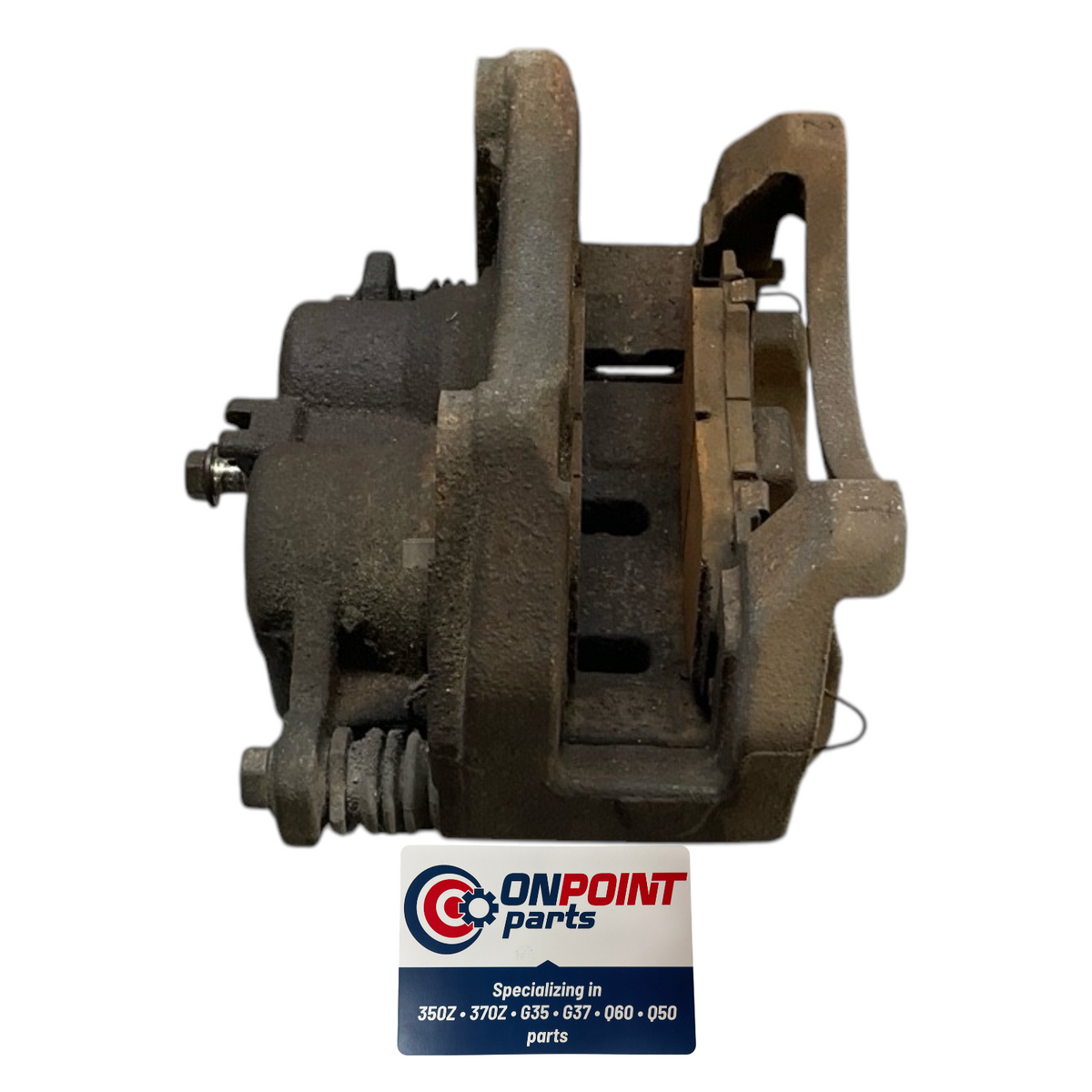 14-19 Infiniti Q50 Driver Front Brake Caliper 410114Ga0A Oem G0H