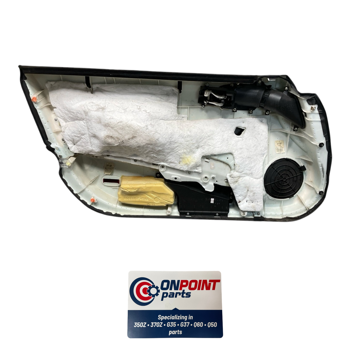 06-08 Nissan 350Z Black Passenger Door Panel 80900Cf40A Oem Hjh