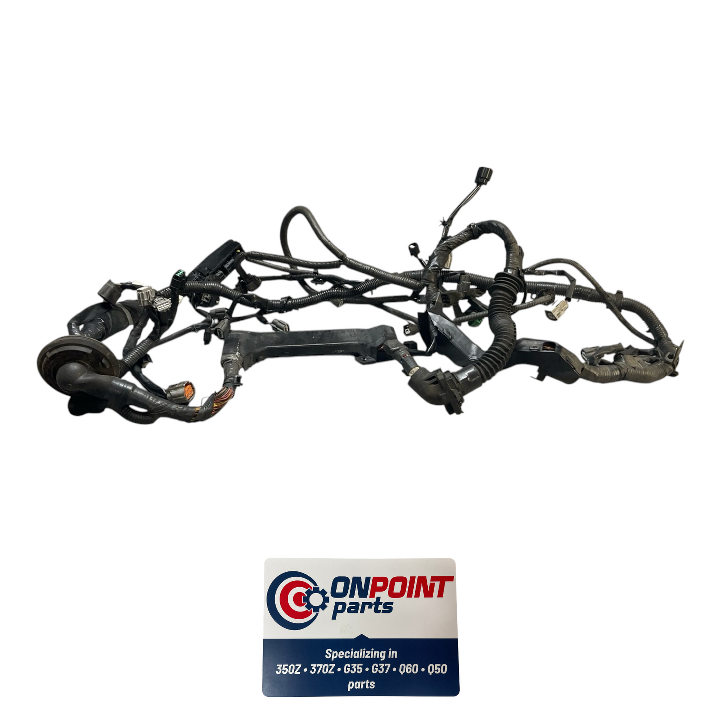 03-07 Infiniti G35 Front Vq35De Automatic Engine Wire Harness 24011Am801 Oem Edh