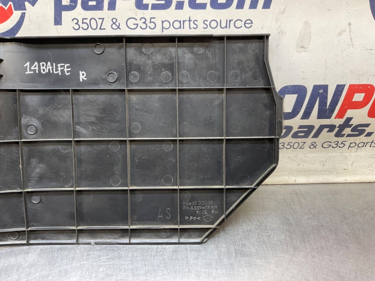 03-09 Nissan 350Z Passenger Right Front Lower Kick Panel 66900CD000 OEM 14BALFE