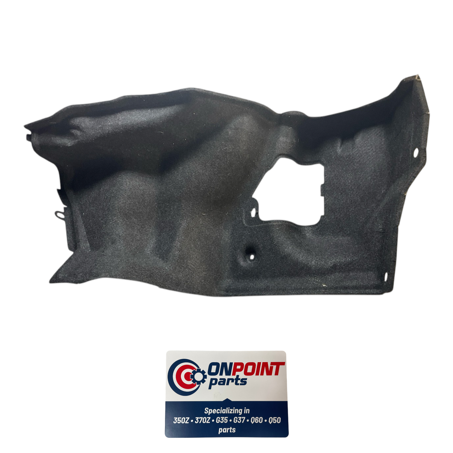 03-07 Infiniti G35 Driver Rear Sedan Trunk Carpet Liner 84951Ac700 Oem Edh