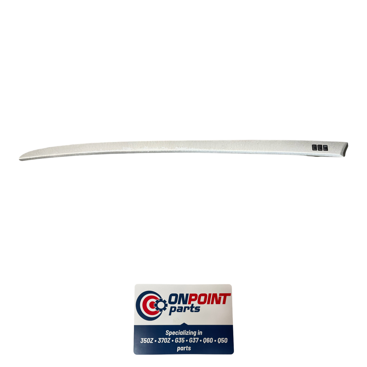 08-10 Infiniti G37 Driver Front Door Panel Metal Trim 80921Jl01A Oem Fyh
