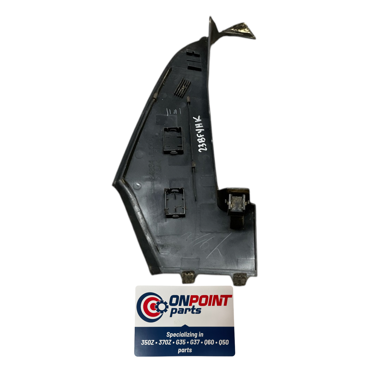 08-15 Infiniti G37 Passenger Rear Coupe Trunk Drip Trim 84834Jl00A Oem Fyh