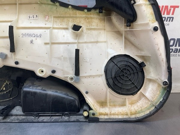 03-05 Nissan 350Z Passenger Right Front Door Panel Black 80900CD000 OEM 24Bbqg8