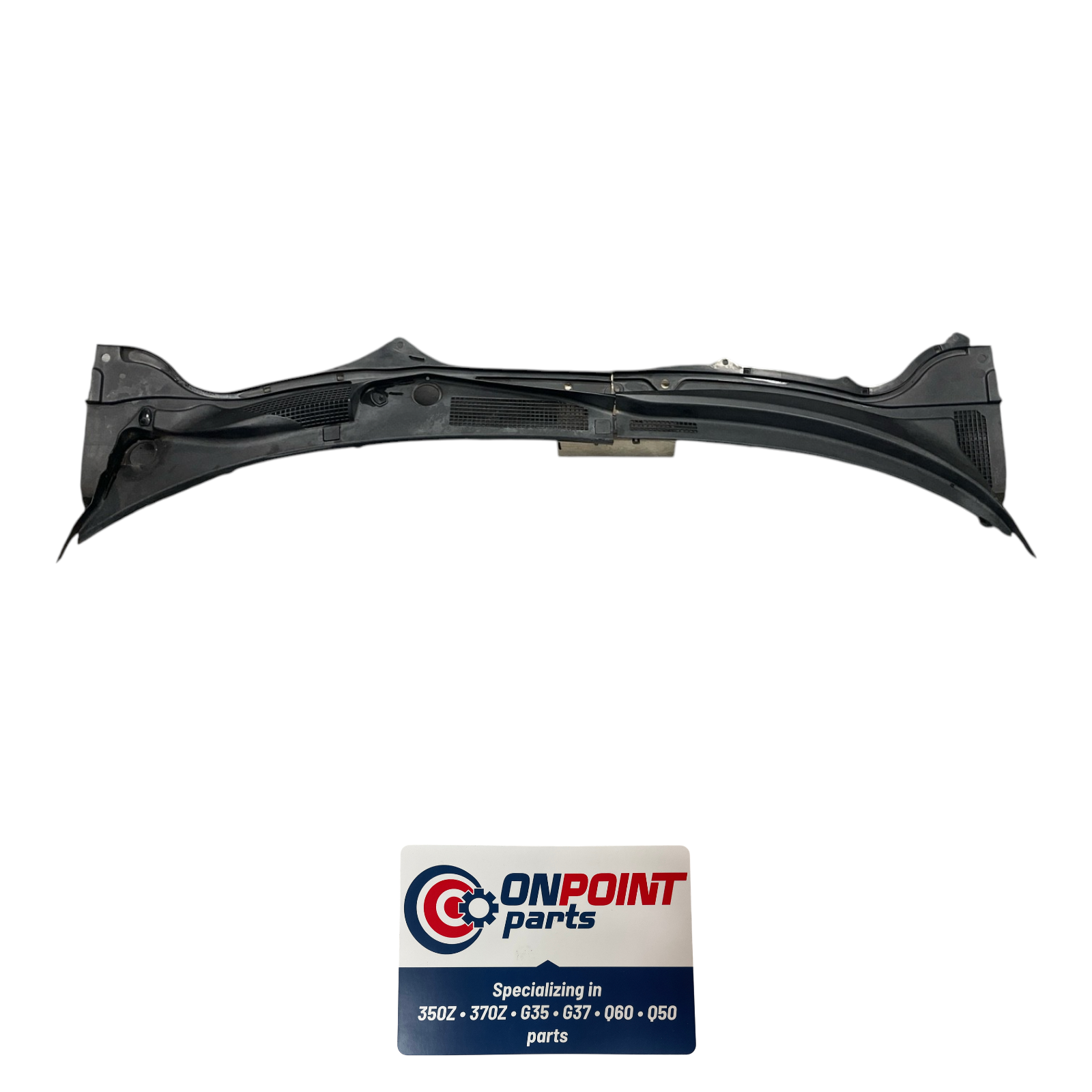 04-07 Infiniti G35 Front Windshield Cowl Wiper Cover Panel 66863AM61B OEM Edh