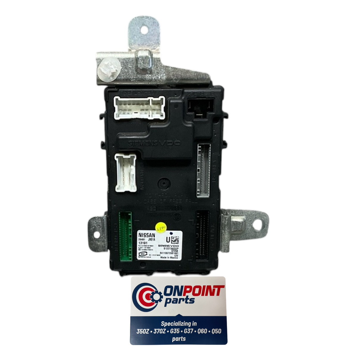 08-09 Infiniti G37 Body Control Module Automatic Fuse Panel 284B1Jk62A Oem Fyh