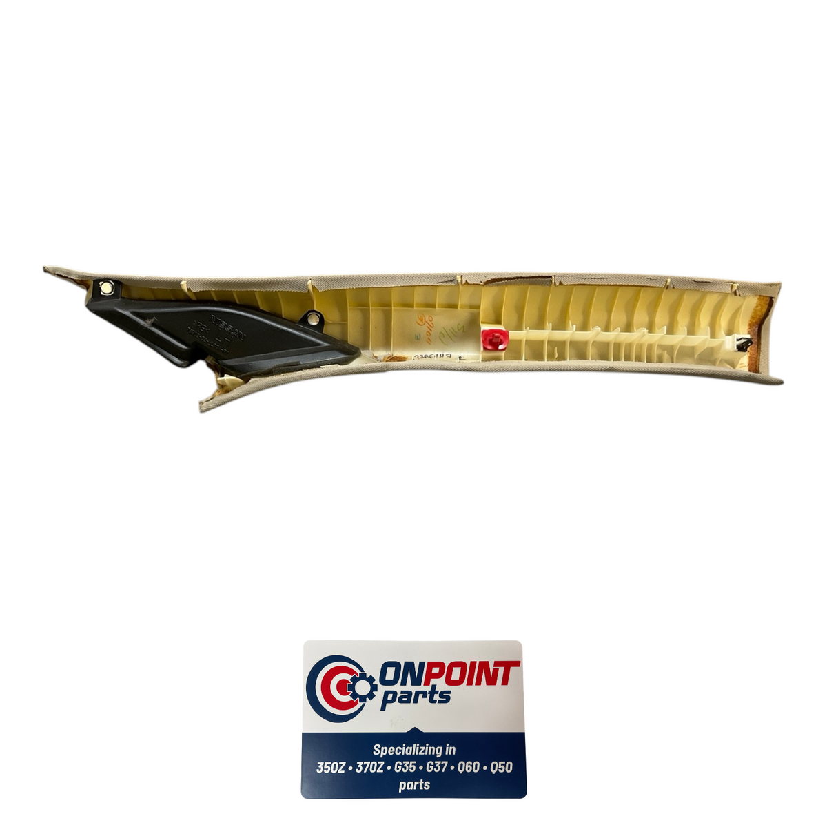 08-15 Infiniti G37 Driver Front Interior A Pillar Trim 76912Jl00A Oem Fyh