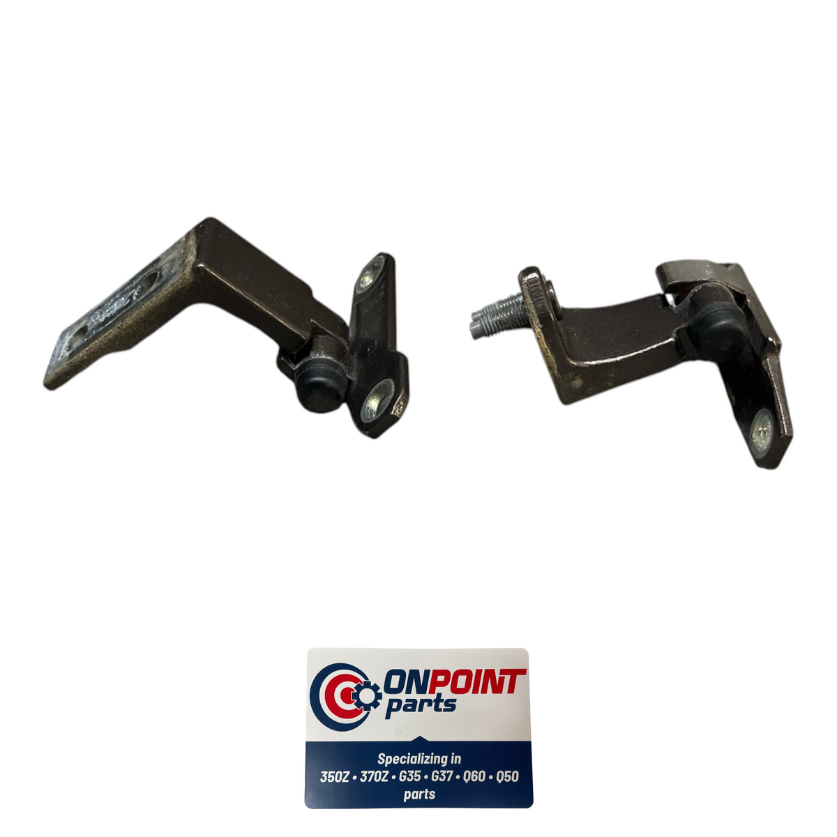 14-19 Infiniti Q50 Driver Rear Door Hinges 824014Ga0A Oem G0H