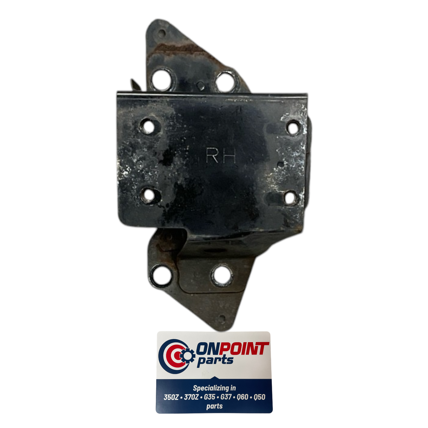 03-07 Infiniti G35 Passenger Front Bumper Crash Bar Bracket 62210AM610 OEM Edh