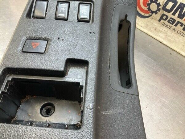 03-05 Nissan 350Z Automatic Center Console Assembly Black 96911CE80A OEM 15Bijf8