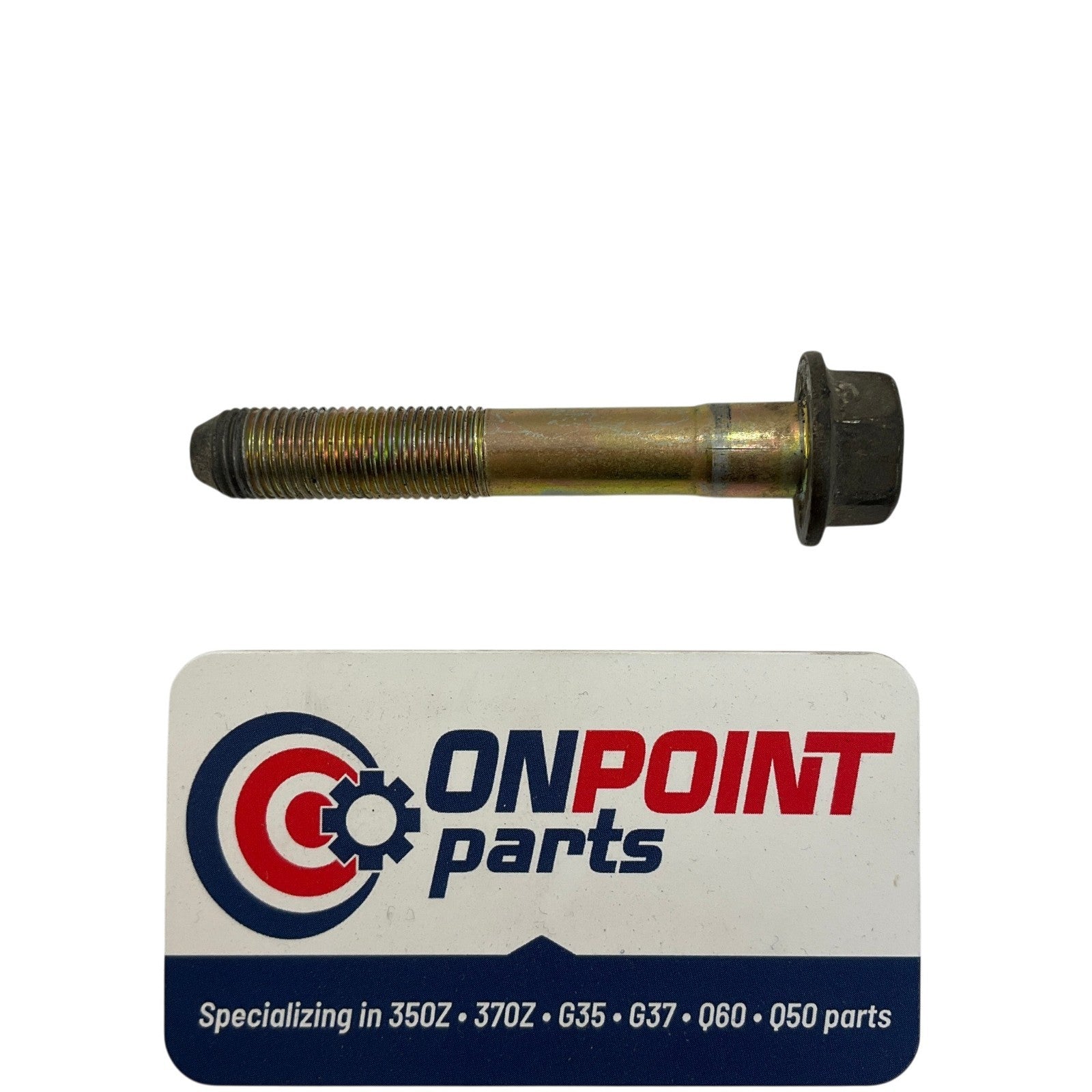03-06 Infiniti G35 Nissan 350Z Shock to Lower Control Arm Bolt 56127AL500 OEM