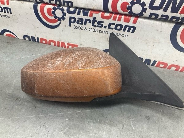 03-09 Nissan 350Z Passenger Power Side Mirror Orange K6301CD060 OEM 24Bbqge