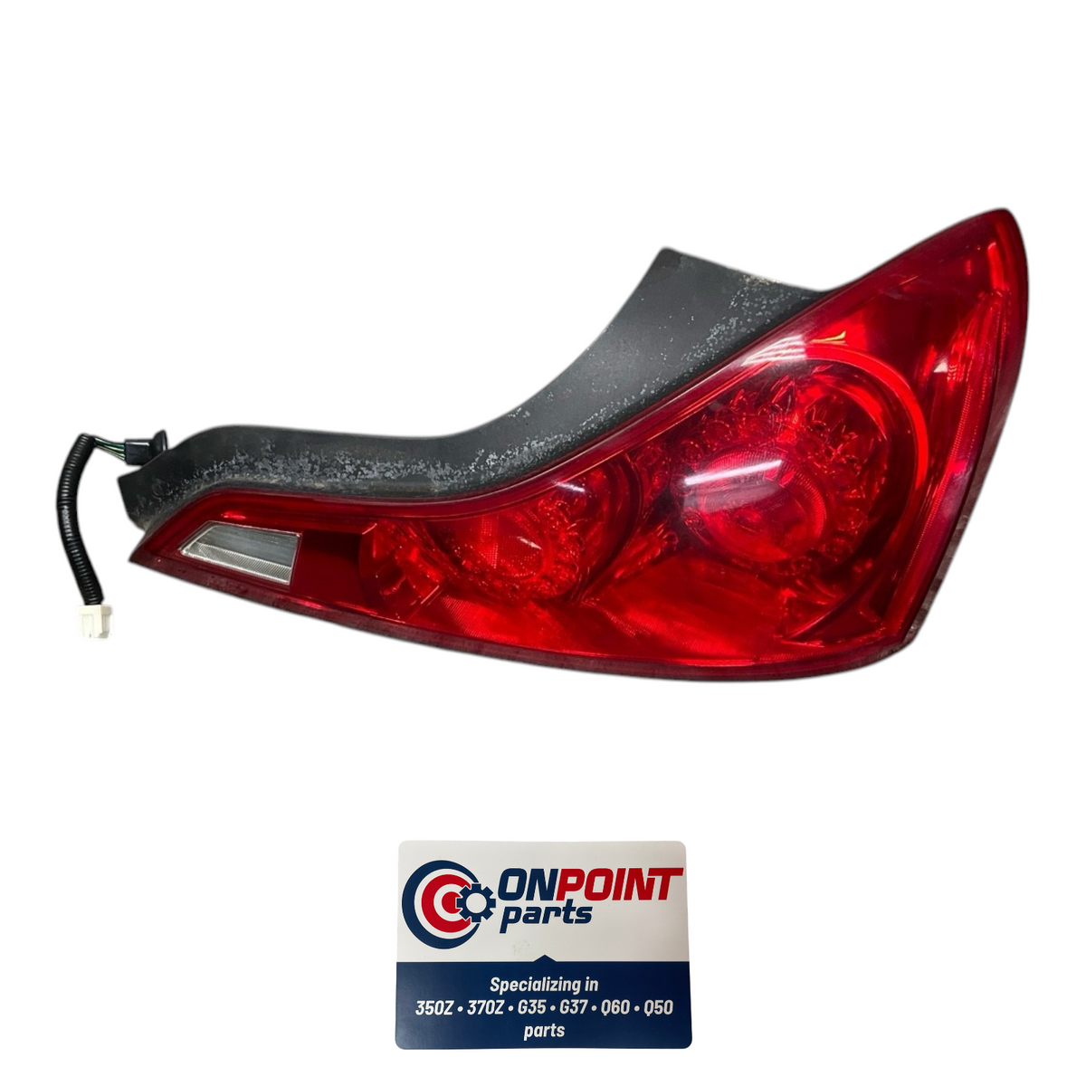 08-15 Infiniti G37 Passenger Rear Tail Light Assembly 26550Jl00B Oem Fyh