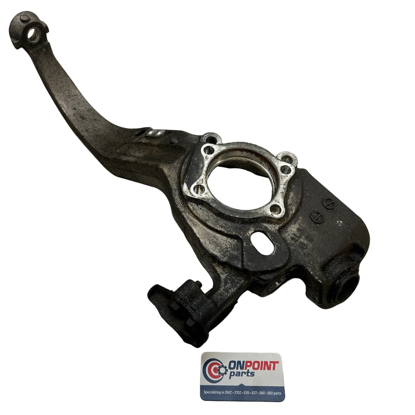 03-04 350Z G35 OEM Front Passenger Right Spindle Steering Knuckle RWD 40014AL550 - On Point Parts Inc