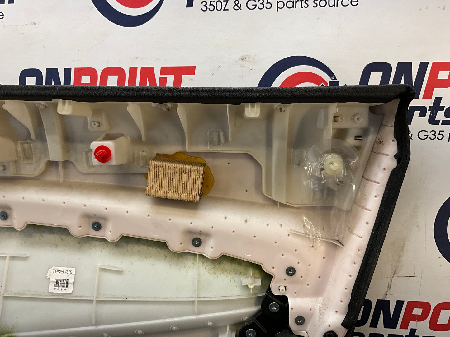 2009 Nissan 370Z Driver Left Interior Door Panel OEM 15BKJD8 - On Point Parts Inc