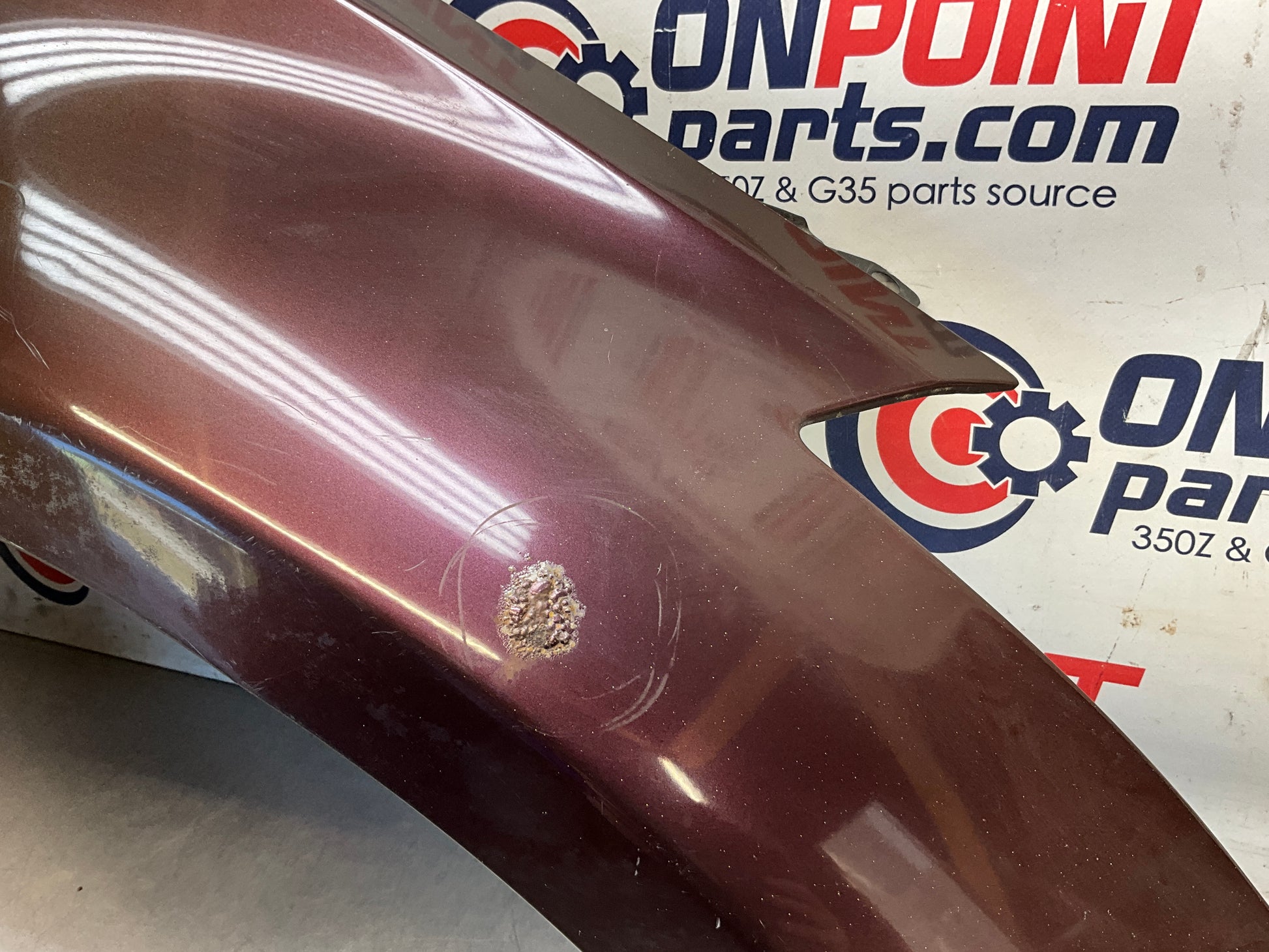2006 Nissan 350Z Passenger Right Front Fender OEM 11BCQC5 - On Point Parts Inc