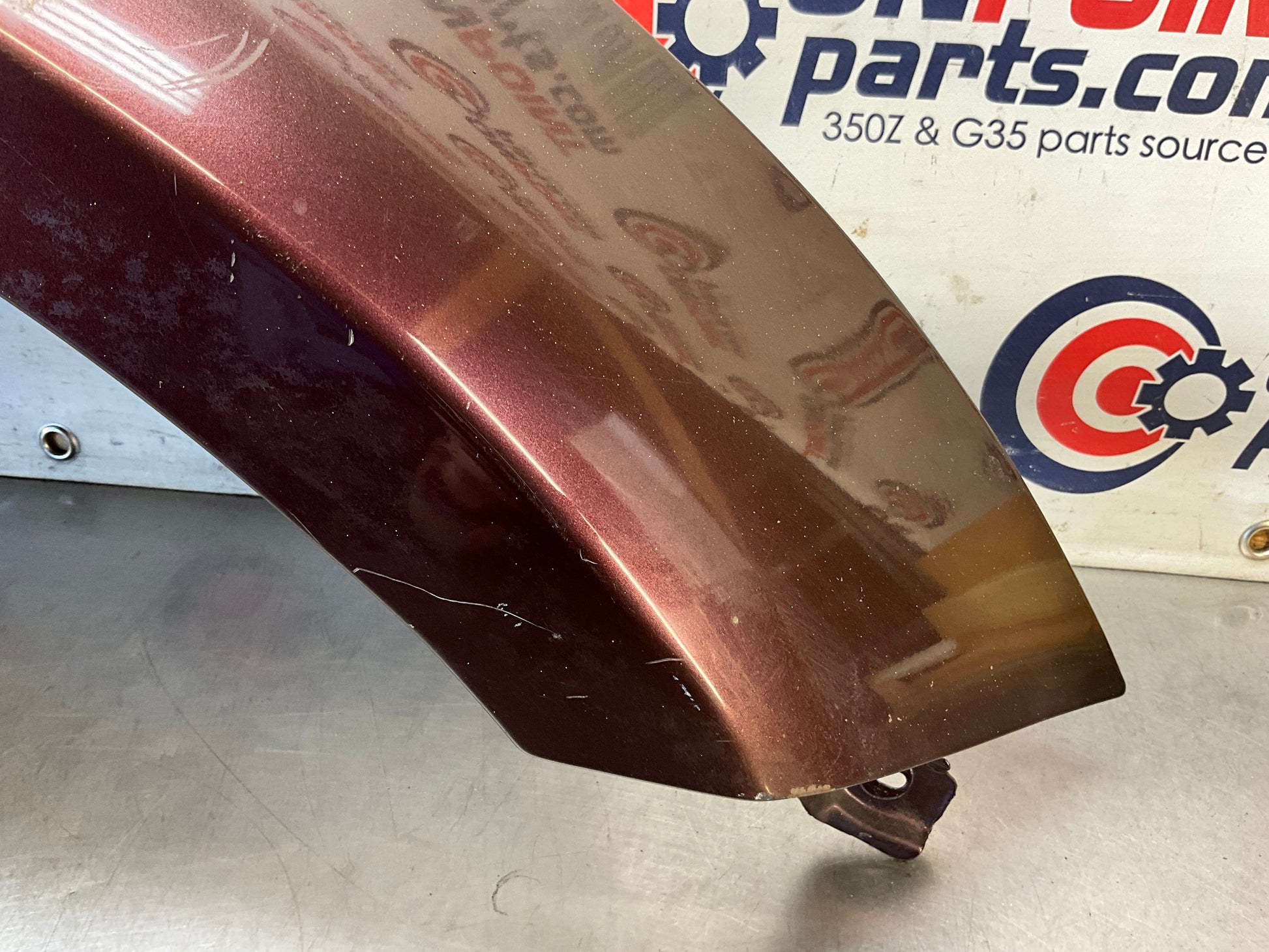 2006 Nissan 350Z Passenger Right Front Fender OEM 11BCQC5 - On Point Parts Inc