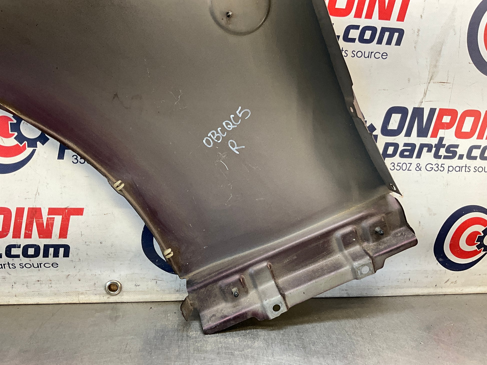 2006 Nissan 350Z Passenger Right Front Fender OEM 11BCQC5 - On Point Parts Inc