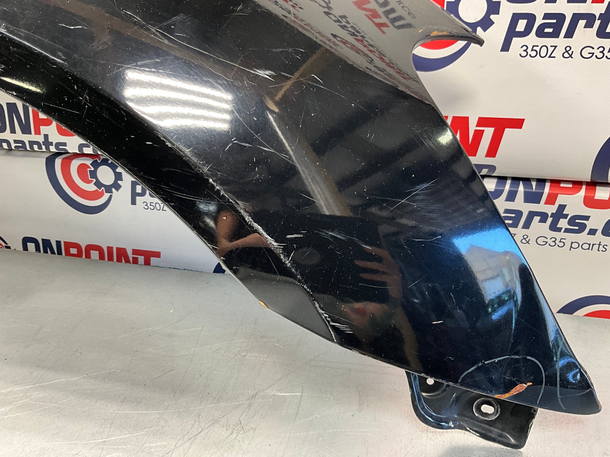 2007 Infiniti G35 Passenger Right Front Fender OEM 14BHMC5 - On Point Parts Inc
