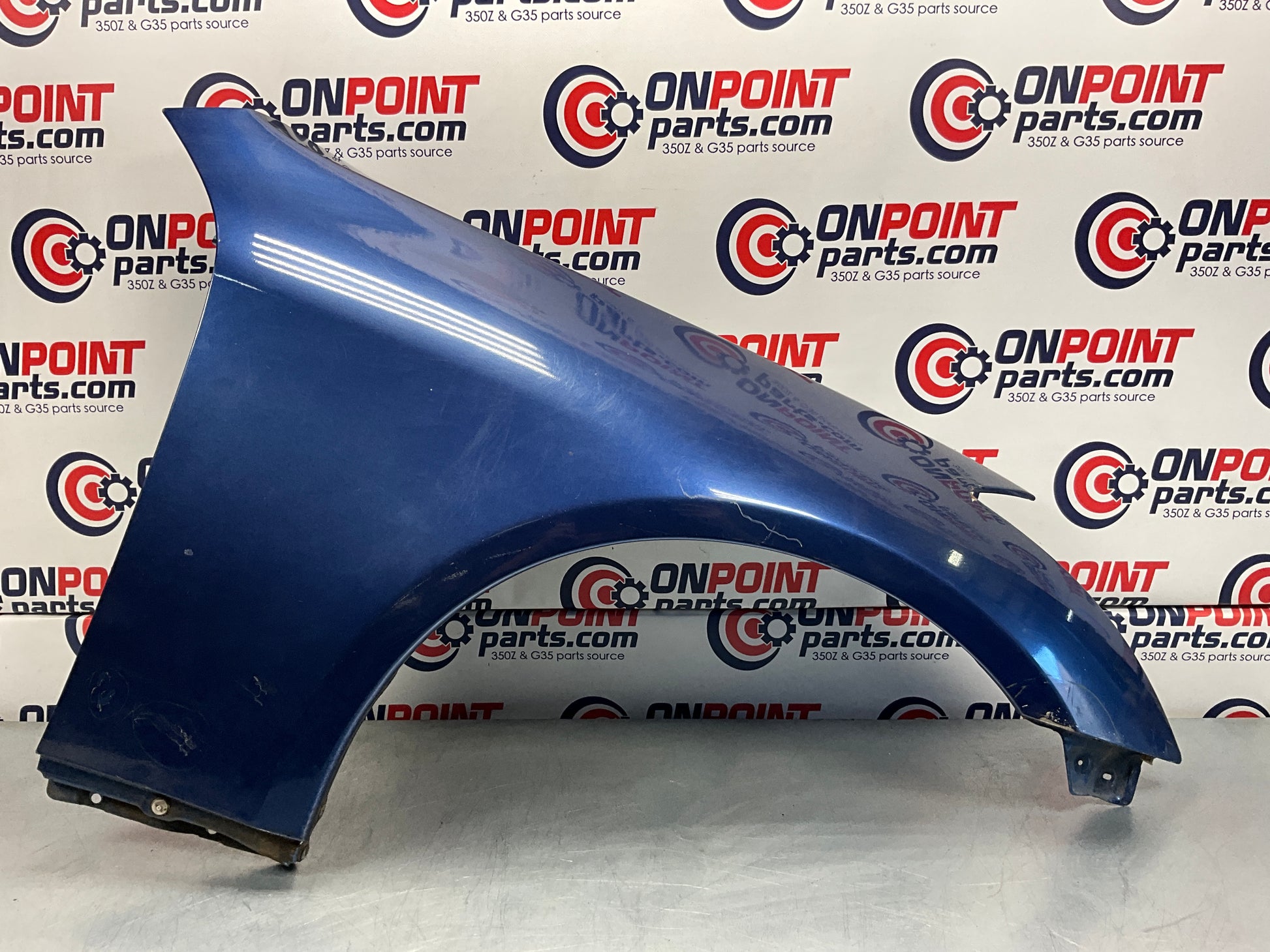 2005 Infiniti G35 Passenger Right Front Fender OEM 14BI7D5 - On Point Parts Inc