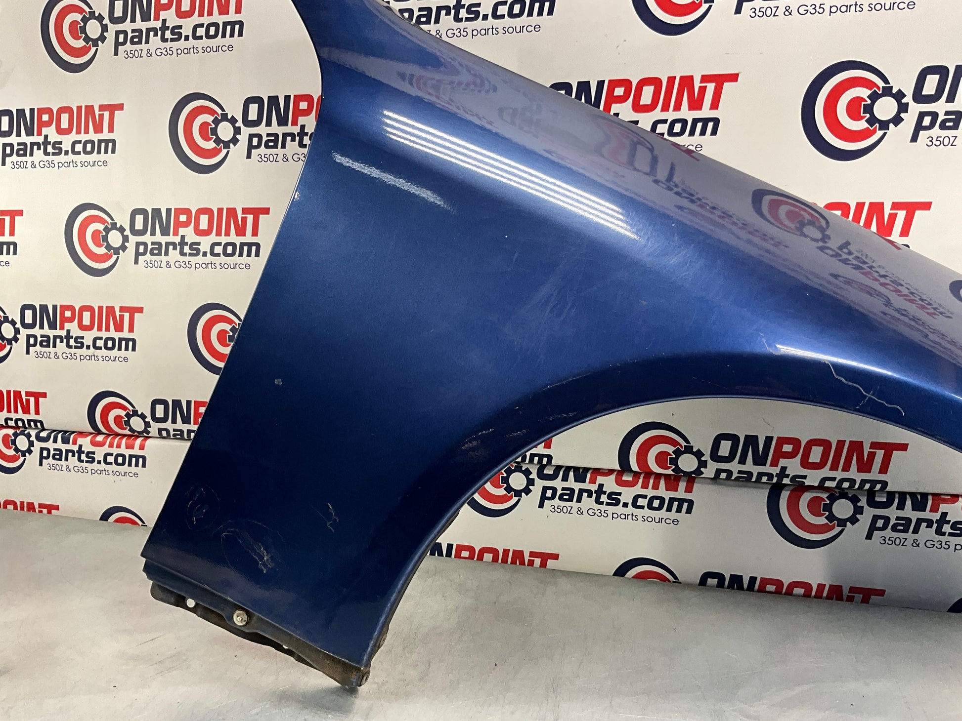 2005 Infiniti G35 Passenger Right Front Fender OEM 14BI7D5 - On Point Parts Inc